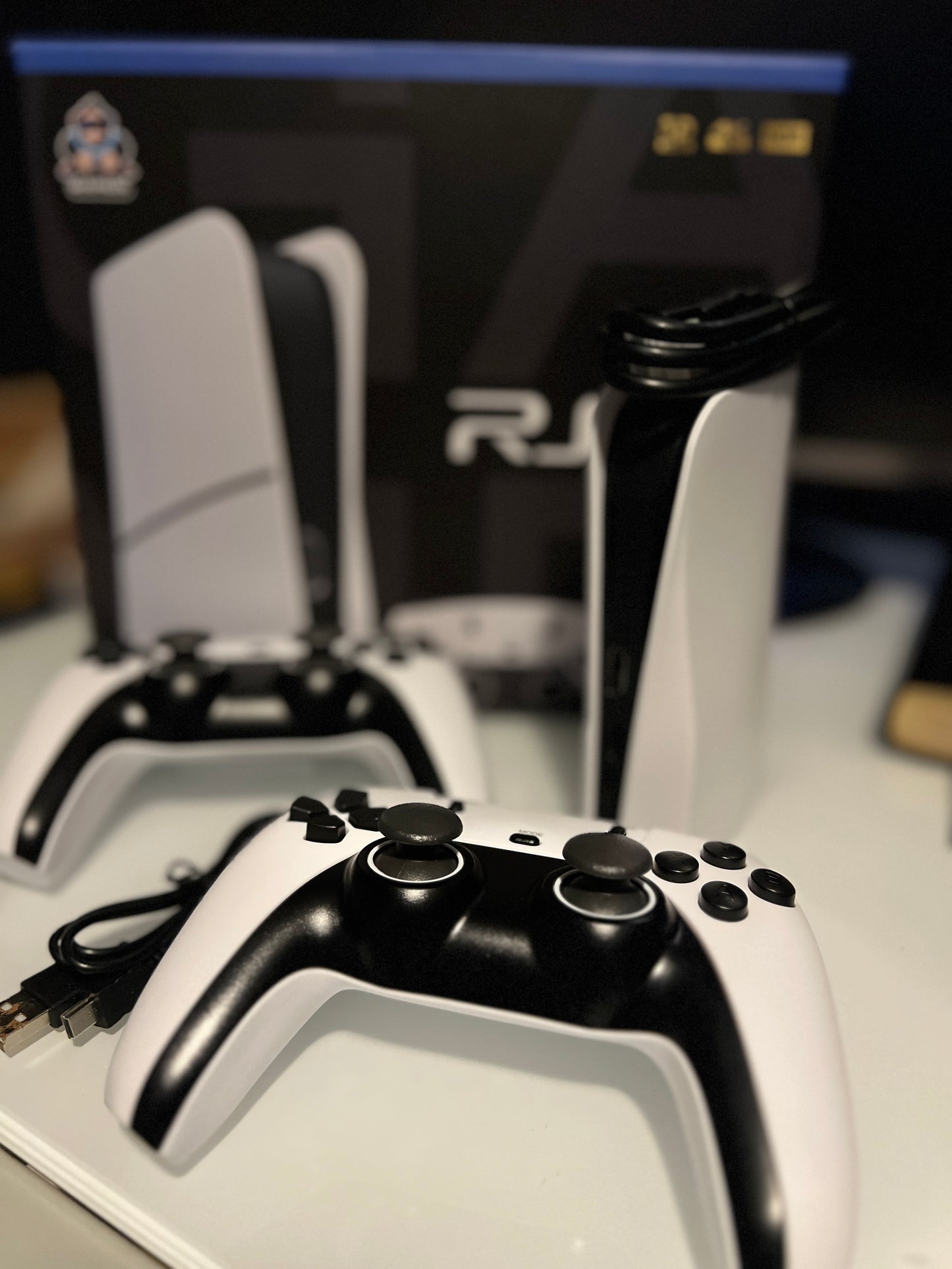 Consola RS5 64gb con 48,000 juegos + 2 controles wireless 2.4Ghz