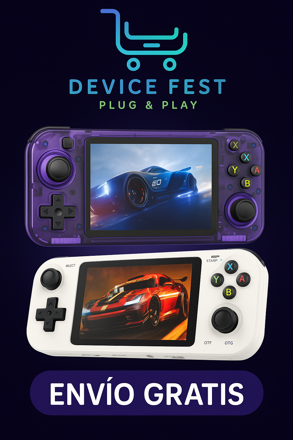 Nueva R36H 13,000 + 64gb juegos! Pantalla IPS de 3.5