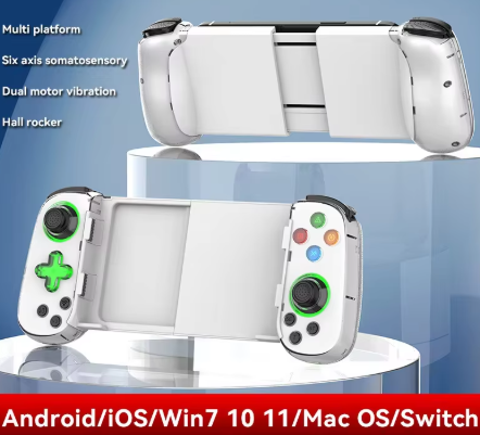 Gamepad Control Inalámbrico D7 para-Smartphone Android, iOS, PC, Switch.