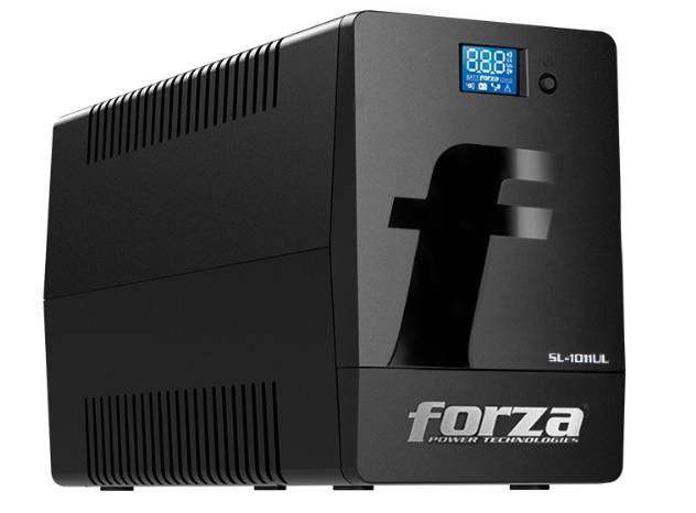UPS FORZA Inteligente 1000VA/600W, 8 slds, LCD táctil, inver, torre-120V