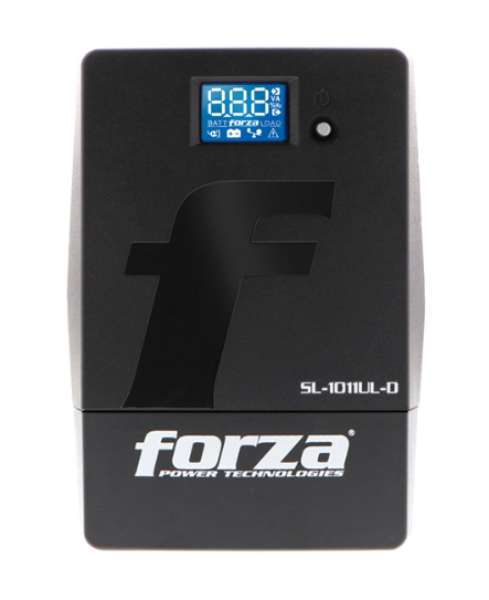 UPS FORZA Inteligente 1000VA/600W, 8 slds, LCD táctil, inver, torre-120V