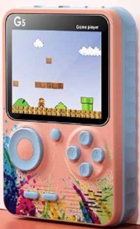 S G5 con 500 juegos (Consola de Videojuegos Portátil para Niños)