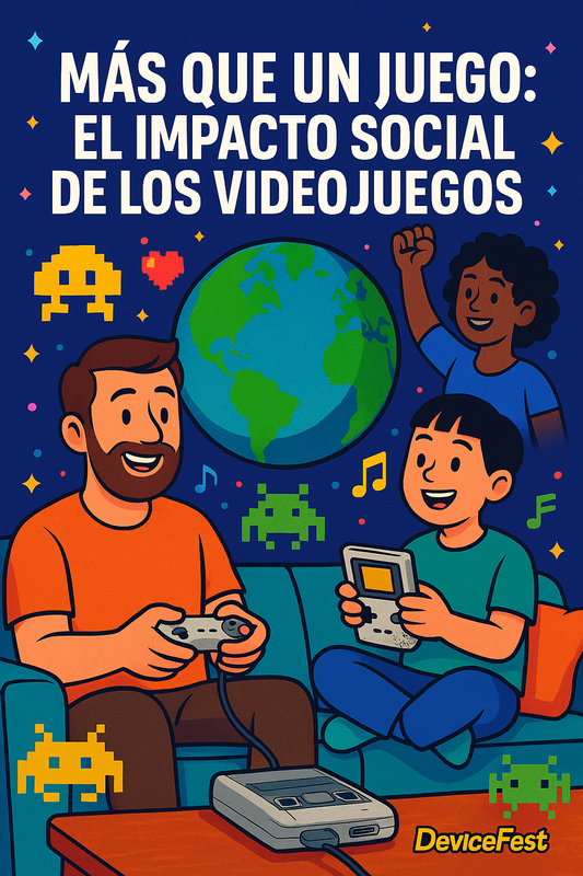 🎮 El Impacto Social y Cultural de los Videojuegos: Más que Entretenimiento