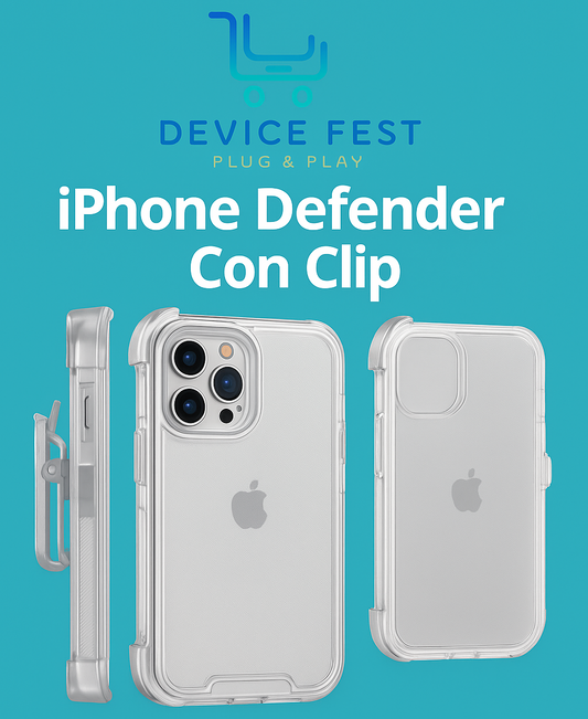 Iphone Defender Cover con Clip