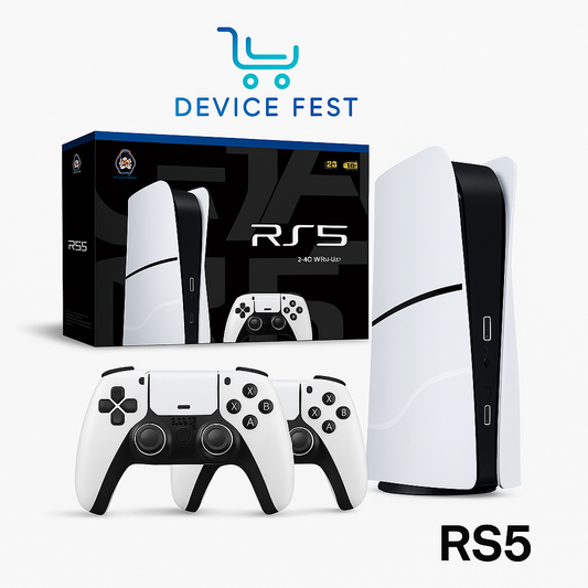 Consola RS5 64gb con 40,000 juegos + 2 controles wireless 2.4Ghz