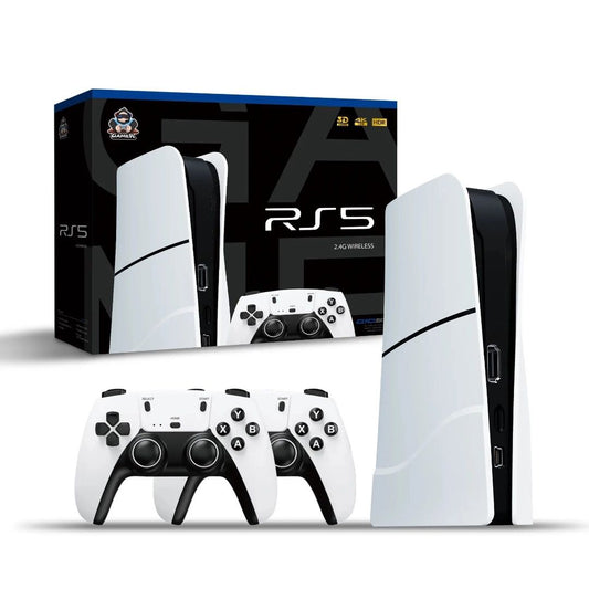 Consola RS5 64gb con 40,000 juegos + 2 controles wireless 2.4Ghz